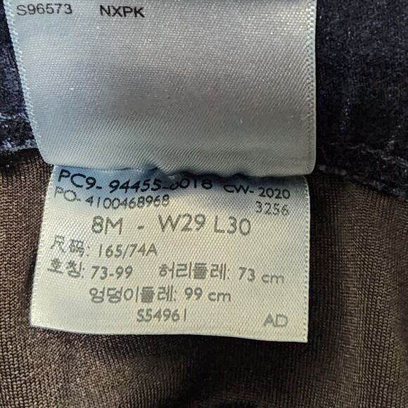 Signature Levi Strauss Gold Pull-On Skinny Jeans 8M W29 L30 - Picture 5 of 6